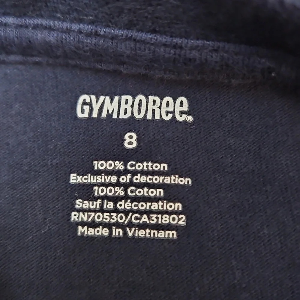 Gymboree Boy's Long Sleeve Shirt Football Size 8 Blue
